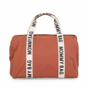 CHILDHOME Mommy Bag Signatur Canvas terracotta